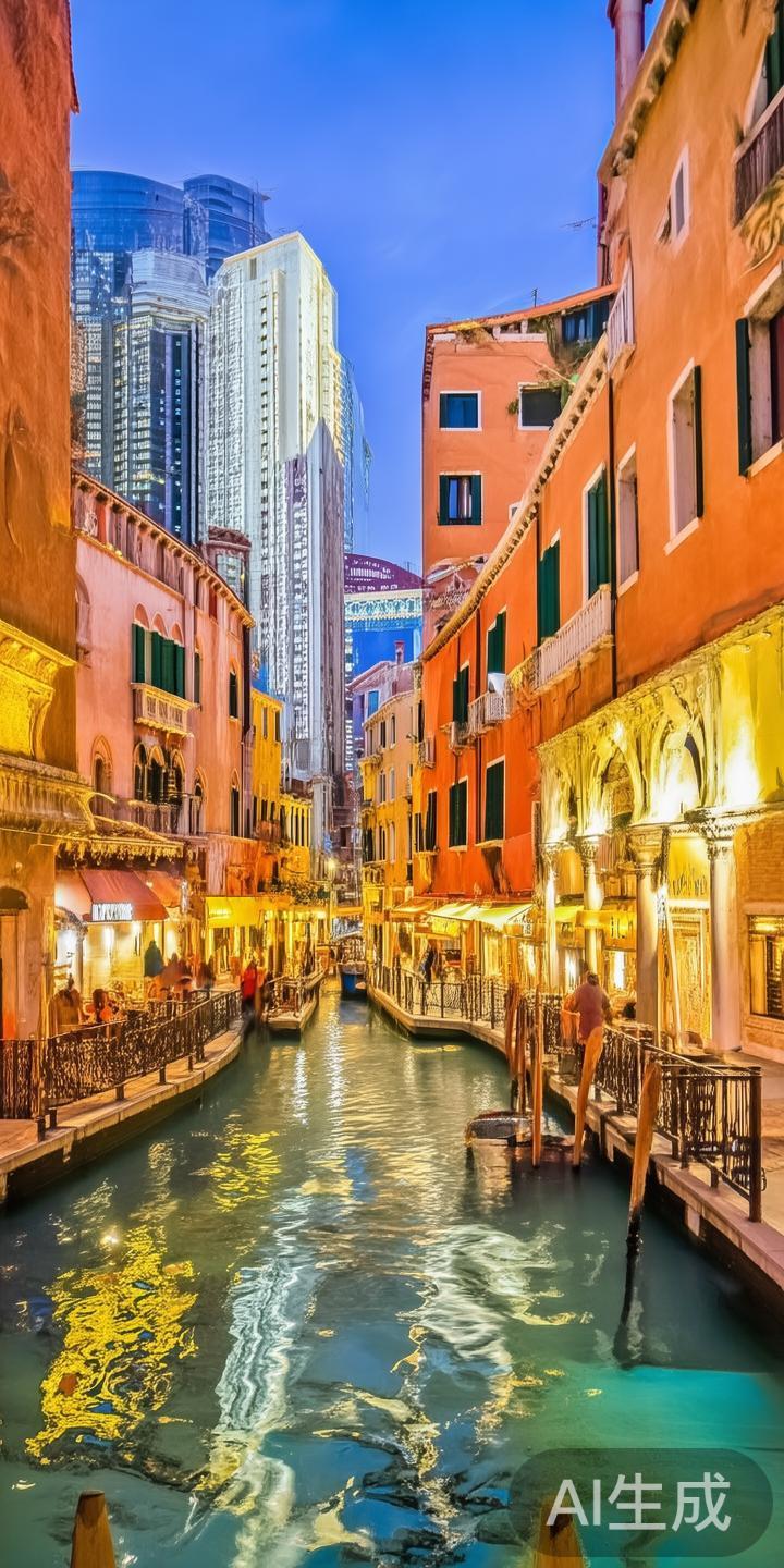 澳门水上威尼斯:领略异国文化与浪漫氛围的终极体验 在澳门的繁华娱乐与文化交融中,水上威尼斯成为一颗璀